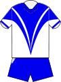 Maillot Canterbury Bankstown Bulldogs Rugby 2016 Domicile